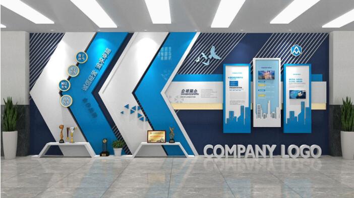 企業(yè)文化墻內(nèi)容設(shè)計(jì)圖片(圖5) 藍(lán)色簡(jiǎn)約企業(yè)文化墻企業(yè)歷程企業(yè)榮譽(yù)墻內(nèi)容設(shè)計(jì)